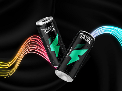 Synergy - Energy Drink Can branding design discover fun graphic design illustration logo product design social media