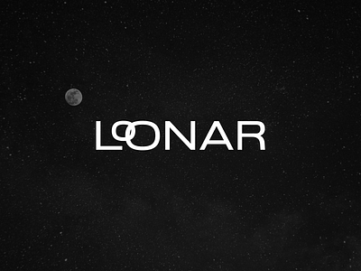 Loonar Brand brand branding identity logo logo design lunar moon space