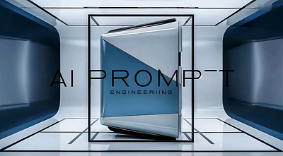 Ai Prompt Engineering Made for Content 3D Animated Splash - 8k 3d animation branding graphic design logo motion graphics