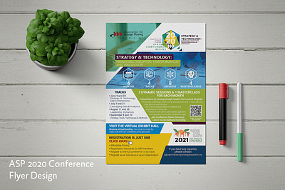 SPP Virtual Conference - Flyer Design behance blue branding coffee colors design flyer flyer design glasses graphic design gray green illustration logo mockup mug pen planet white yellow