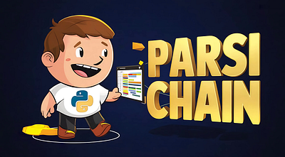 Parsi Chain Python For Kids Animated Splash - 8k 3d animation branding graphic design logo motion graphics