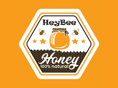 Honey shop logo branding graphic design logo photoshop ui