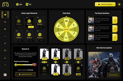 Reward base game challanges web app branding creativeprocess designinspiration gamedesign gamingchallenge logo rewardsystem ui uiuxdesign userexperience webapp webdesign