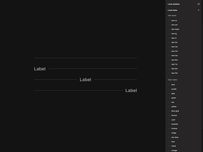 Playing with the new divider component in Figma 🥢 branding design design system divider figma interface ui ui kit ux