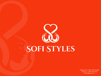 Sofi Styles beauty logo design 99design branding creative logo design graphic design illustration logo logomark logotype ui