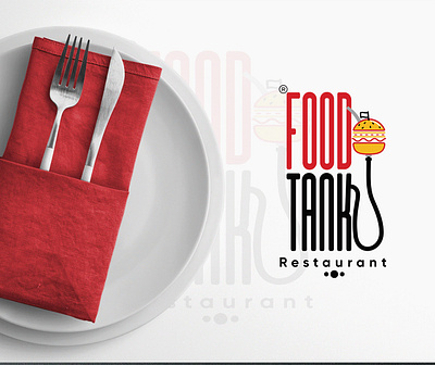 Food Tank Restaurant Menu black branding colors corporate identity design food graphic design illustration logo menu menu design mockup pizza red restaurant restaurant menu sweets white