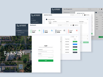 Asset Tracking System dashboard dashboardui design figma ui uiux ux web website
