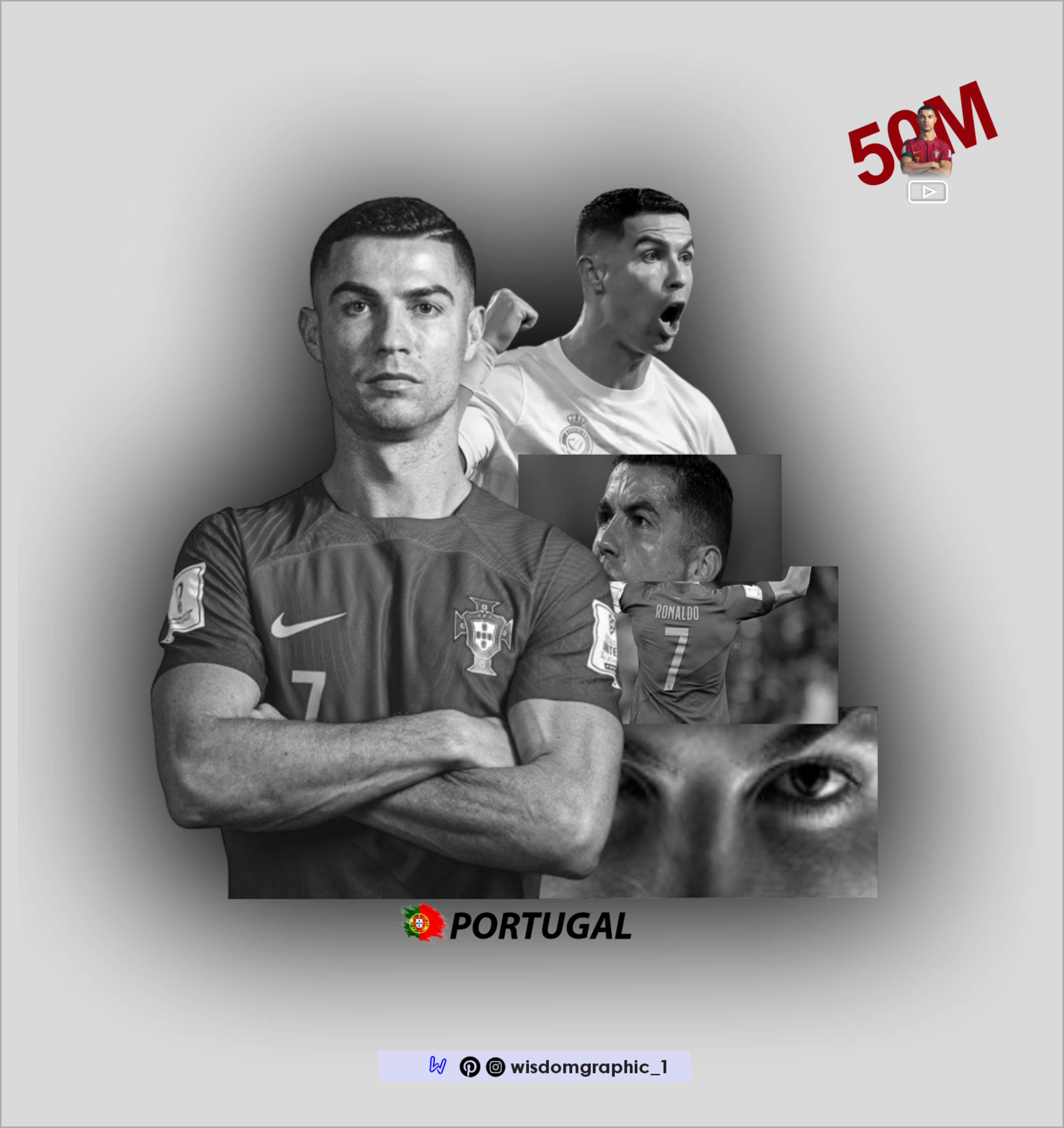 Social media design graphic design