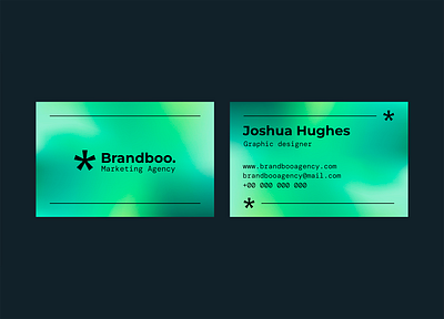 Marketing-agency business card branding business card design graphic design marketing