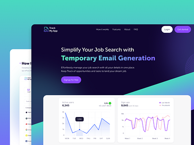 Landing Page Design landing landing page ui ui design ux website design