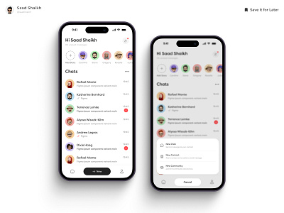 Chat Screen Design ✨ app app design app ui chat chat screen chat screen design chat screen ui design figma message message screen message ui mobile mobile app new ui web app