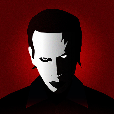 Marylin Manson creative design designer graphic design illustrator manson marylin marylin manson music people portrait