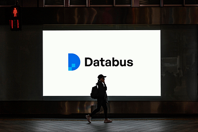 Data Bus Logo Concept branding design illustration logo ui ux