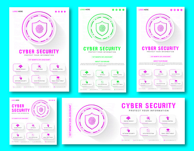 MORDANT CYBER SECURITY FLYER,INSTAGRAM,FACEBOOK COVER AND POST datasecurity