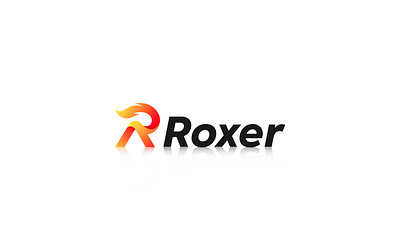 Roxer - R logo, R letter, Branding, Modern logo app branding creative logo fire gradient logo logo logo design logo designer logo maker modern logo r fire logo r letter logo r logo r speed logo speed tech technology ui web website