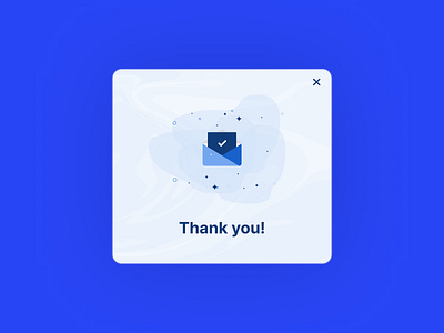 Thank you Popup design end screen graphic design illustration popups thank you popup ui ui design ui screen uiux ux vector web design