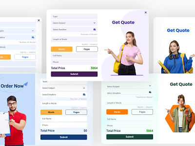 Get Quote Screen design design get quote modern design modern popups popups ui ui design uiux design ux web design
