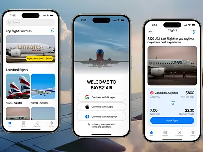 Book your flight now with Bayez air app design app design with figma creative ui design design explore figma flight flight booking flight booking app graphic design mobile app design splash ui ui design ui ux ui ux design user interface