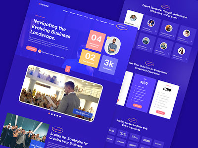 TNC Conf - Event Website Template conference conference landing page event