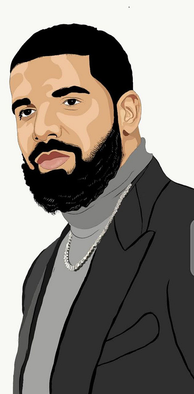 Drake illustration animation branding graphic design ui