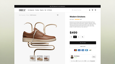 Product Details Page branding figma figma design landing page landing page design product page shopping ui ui website website design