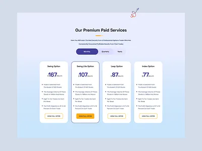 Pricing Plan- UI Design pricing plan ui design