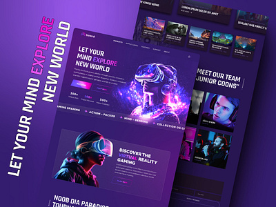 Gaming website *UI* gaming ui gaming website graphic design landing page ui uiux design user interface ux