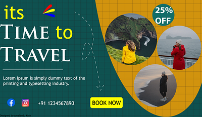 Travel Banner banner design graphic design