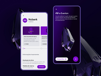 Nubank IPO ui ux