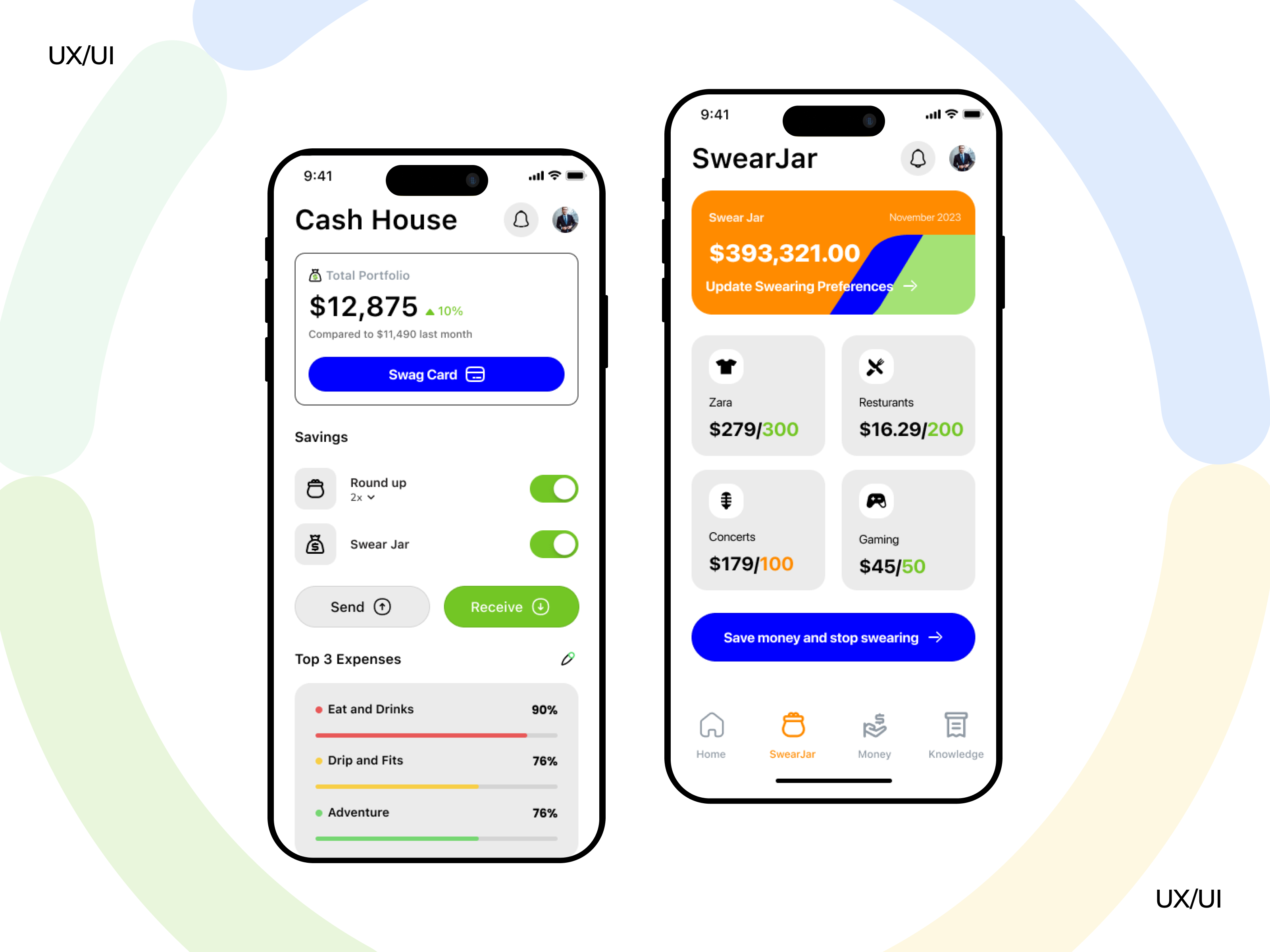 Example of Figma App Design Concept Summer Promo