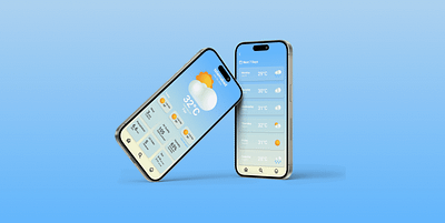 Weather App Design app design blue ui design ui ux ui ux design uiux ux design weather app