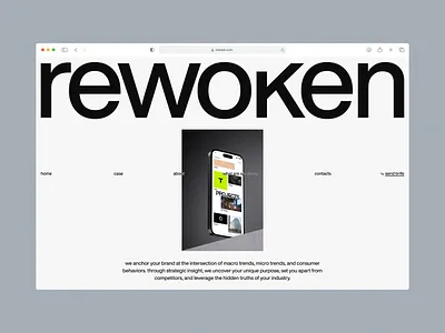 🔥 Introducing a new design concept for my future digital studio agency branding design layout ui web design