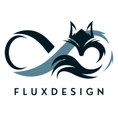 FluxDesign Logo branding graphic design logo