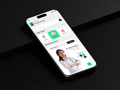 Healthcare App - DocQ android app design app design concept app design template app interface app ui design ios ios design mobile mobile app mobile design mobile ui product design start up ux