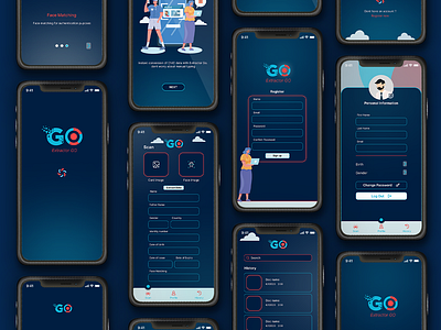 Extractor Go App UI app ui mobile design ui