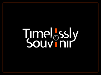 Timelessly Souvenir Logo branding design thinking graphic design horology illustration logo souvenir time timeless ui watch