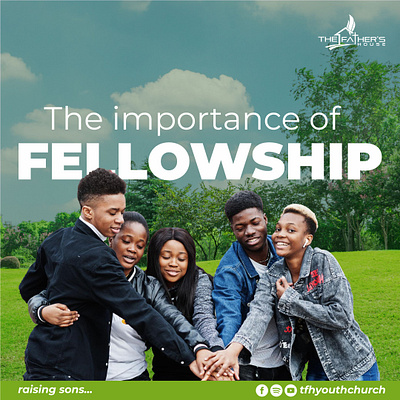 Fellowship banner graphic design