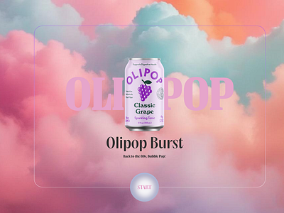 Game UI Concept feat. Olipop | 01 branding game ui marketing olipop relume relumedesign ui