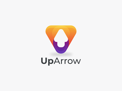 Up Arrow branding design graphic design icon logo up arrow up arrow coloring up coloring up logo