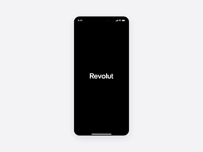 Revolut Home Appearance 2fa animation biometric clean cover design digital design faceid fintech home screen interaction minimal mobile passcode principle product design ui ux