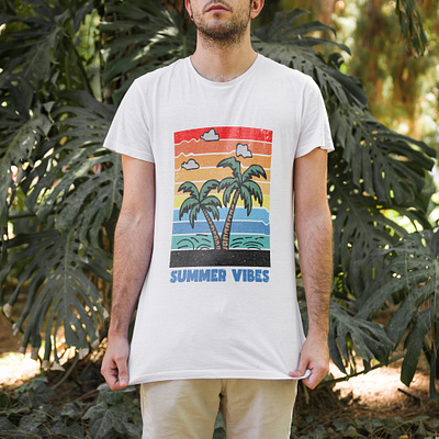 summer beach t shirt design graphic design illustration summer t shirt design t shirt t shirt design