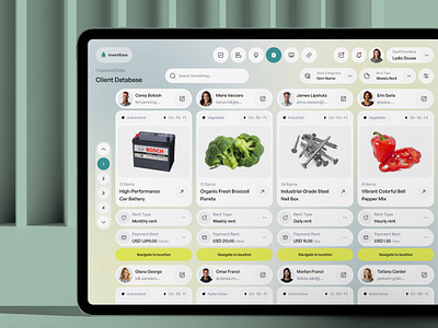 InventiEase: Client Database inventory inventory app inventory dashboard inventory management dashboard inventory rent inventory user inventory web storage storage house storage rent uiux design warehouse warehouse app warehouse dashboard warehouse management warehouse rent warehouse web web design