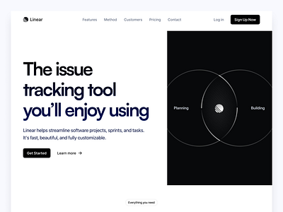 Linear Landingpage Website Redesign creativedesign landing page landing page redesign linear linear landing page linear redesign linear website redesign saas saas website ui ui design userinterface webdesign website website redesign webui
