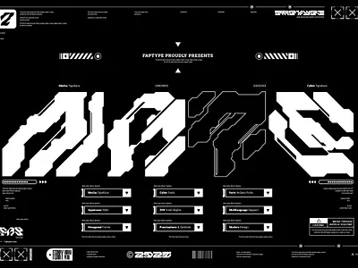 Mate | Modern Mecha Font Vol. 2 apps black cyber cyberpunk font game gaming gundam logo mecha modern robotic white