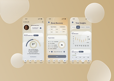 Soun.ah | Sauna Insights App (1/2) innovation mobileapp sauna ui uxdesign uxresearch