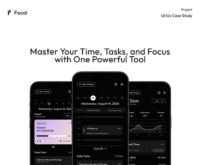 Focal - Ux Casestudy figma ui ux ux casestudy