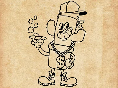 Character design branding cartoon character design illustration logo mascot rubber hose t shirt