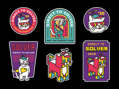 Propeller Heads: Full Preview apparel badge design colorful cute editorial geometric graphic design illustration line art logo mascot merch merchandise minecraft minimalist monoline t shirt tech tee vibrant