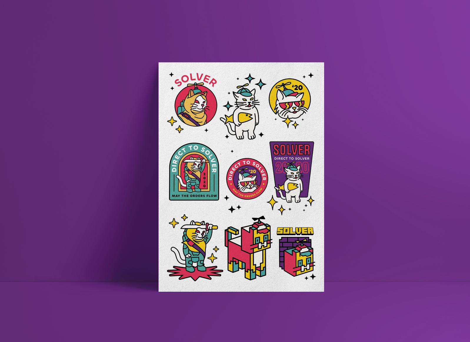 Example of Custom Sticker Pack Designs