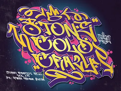 Stone Cold Crazy | Album Music Graffiti Font Vol. 7 cd cyber graffiti punk tshirt vinyl